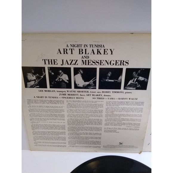 Art Blakey & The Jazz Messengers A Night In Tunisia Blue Note 1979 LT-84049 - Picture 6 of 7